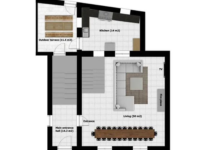 Authentic - 6p-maisonette 아파트 *